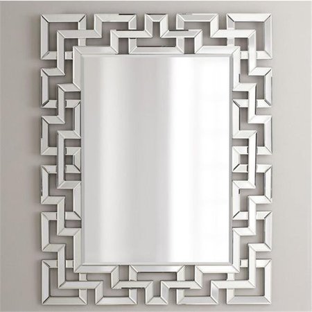 AFINA CORPORATION Afina ML-3242-R 34 x 42 in. Modern Luxe Rectangle Decoarative Mirrors ML-3242-R